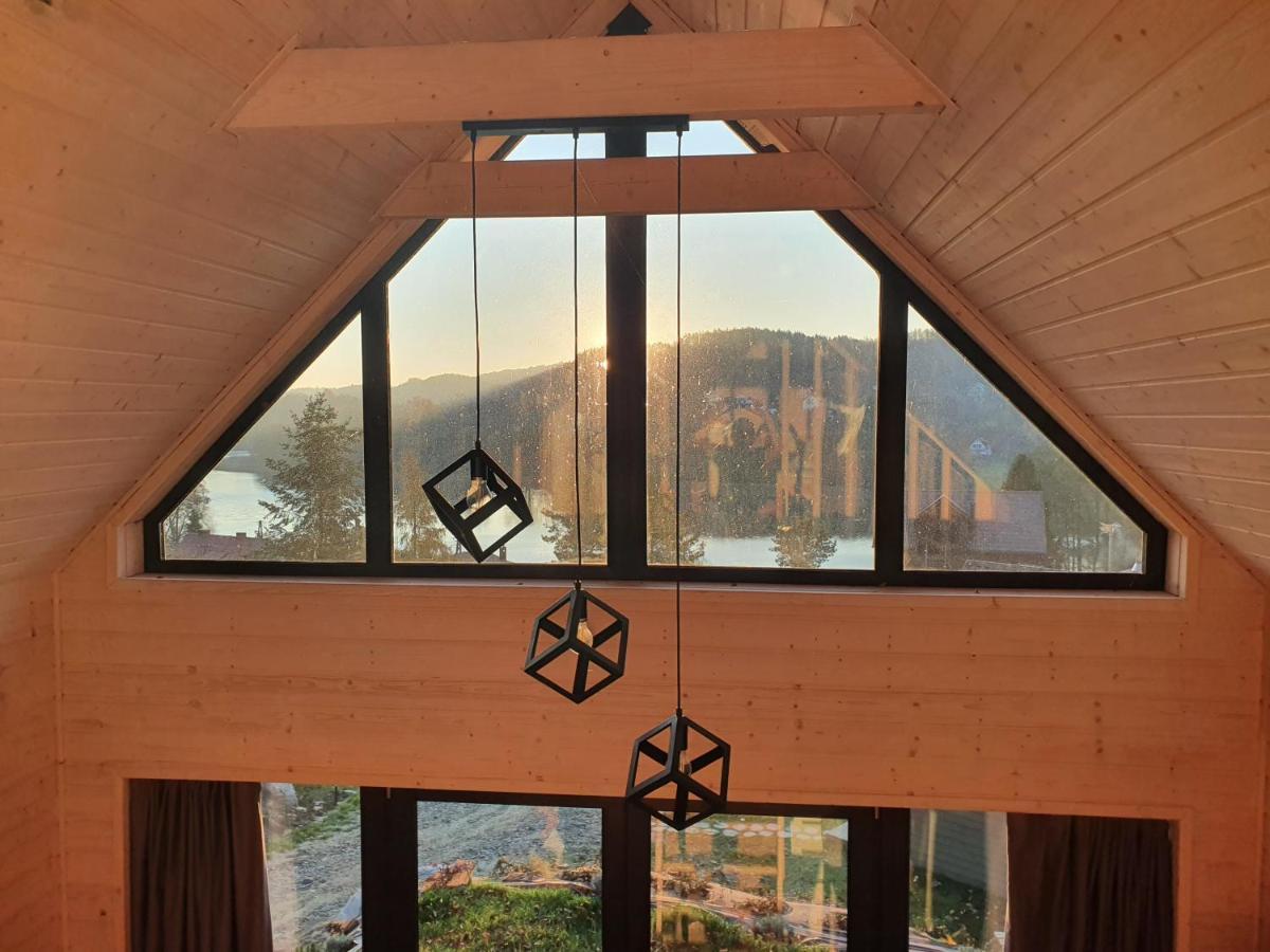 Ostrzycki Las Domki Nad Jeziorem -Balia-Sauna-Prywatny Pomost Pierszczewo Ngoại thất bức ảnh